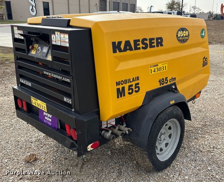 image for item ET7391 2022 Kaeser M55 PE air compressor