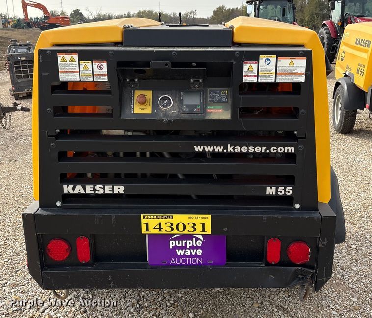 image for item ET7391 2022 Kaeser M55 PE air compressor
