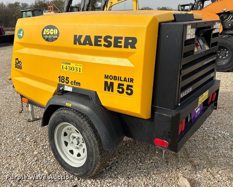 image for item ET7391 2022 Kaeser M55 PE air compressor