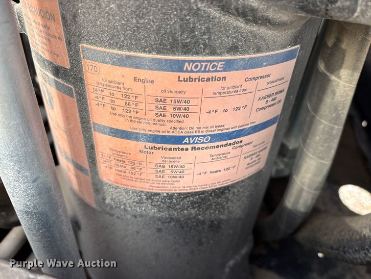 image for item ET7391 2022 Kaeser M55 PE air compressor