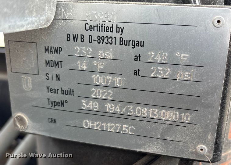 image for item ET7391 2022 Kaeser M55 PE air compressor