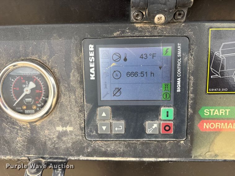 image for item ET7391 2022 Kaeser M55 PE air compressor