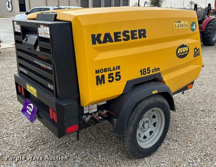 image for item ET7392 2023 Kaeser M55 PE air compressor