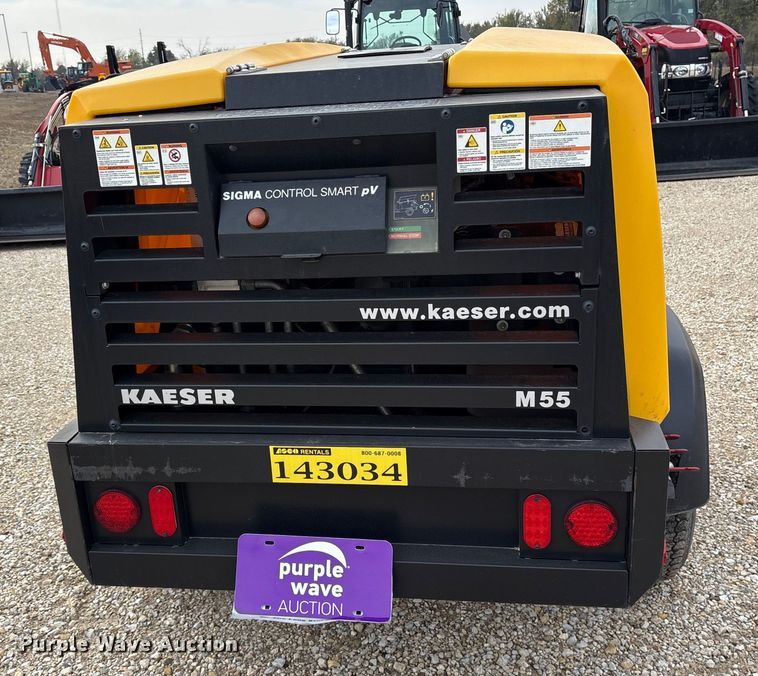image for item ET7392 2023 Kaeser M55 PE air compressor