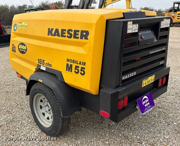 image for item ET7392 2023 Kaeser M55 PE air compressor