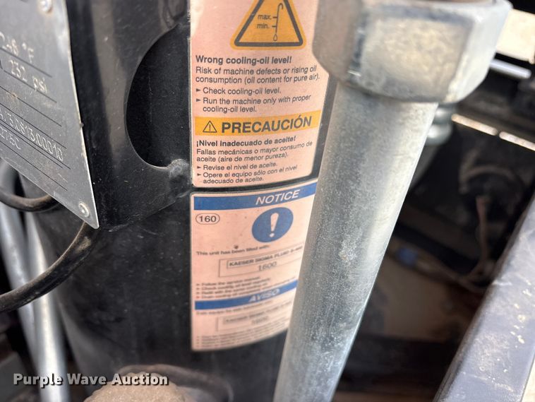 image for item ET7392 2023 Kaeser M55 PE air compressor