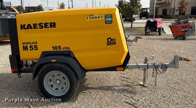 image for item ET7393 2022 Kaeser M55 PE Air compressor