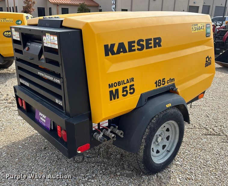 image for item ET7393 2022 Kaeser M55 PE Air compressor