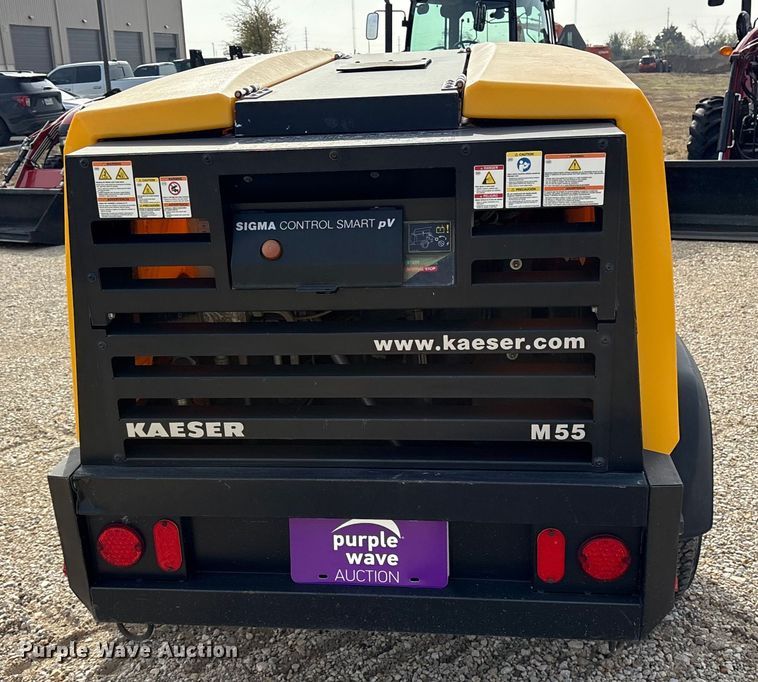 image for item ET7393 2022 Kaeser M55 PE Air compressor