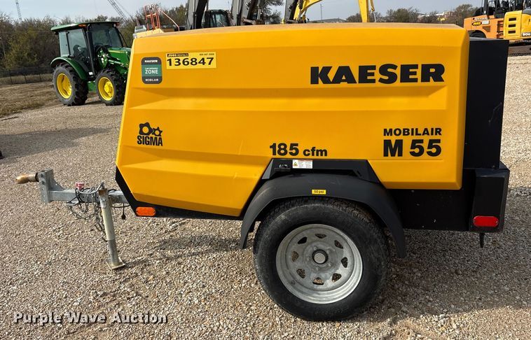 image for item ET7393 2022 Kaeser M55 PE Air compressor