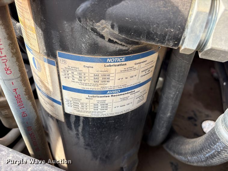 image for item ET7393 2022 Kaeser M55 PE Air compressor