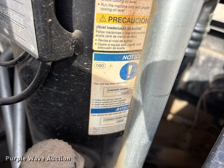 image for item ET7393 2022 Kaeser M55 PE Air compressor