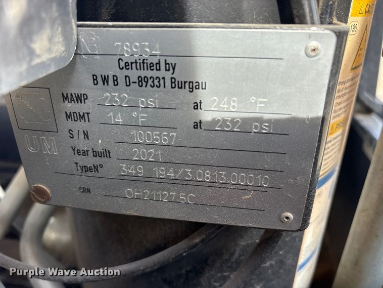 image for item ET7393 2022 Kaeser M55 PE Air compressor