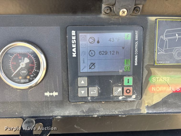 image for item ET7393 2022 Kaeser M55 PE Air compressor