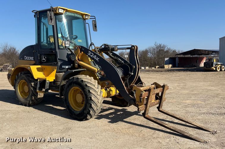 image for item ET7397 2017 John Deere 324K wheel loader