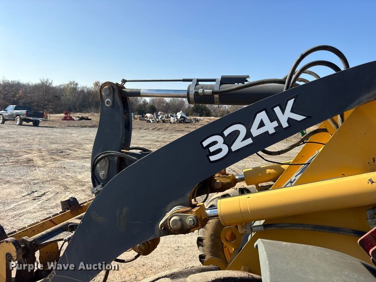 image for item ET7397 2017 John Deere 324K wheel loader