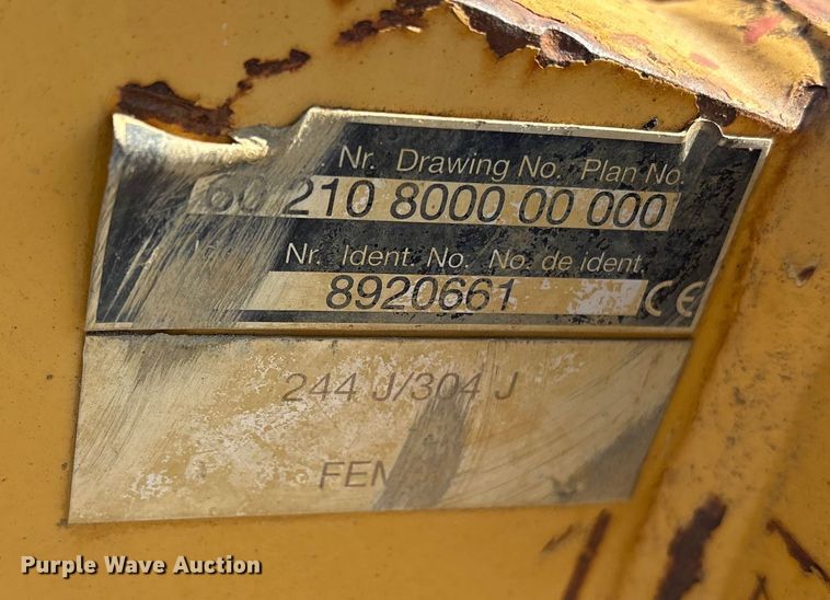 image for item ET7397 2017 John Deere 324K wheel loader