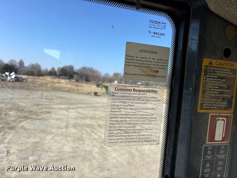 image for item ET7398 2019 John Deere 304L wheel loader