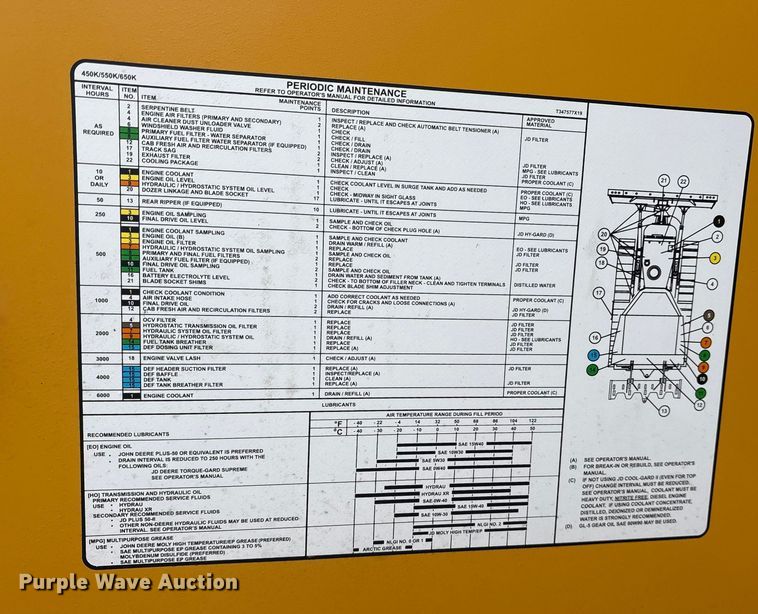 image for item ET7399 2021 John Deere 450K LGP dozer