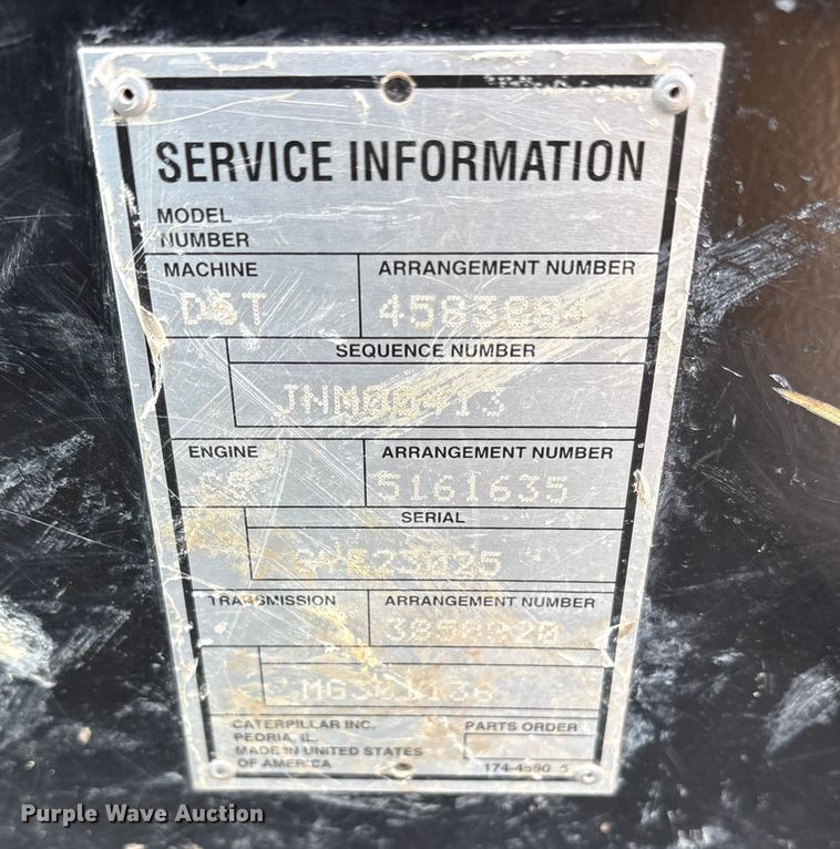 image for item ET7400 2018 Caterpillar D6T XW dozer