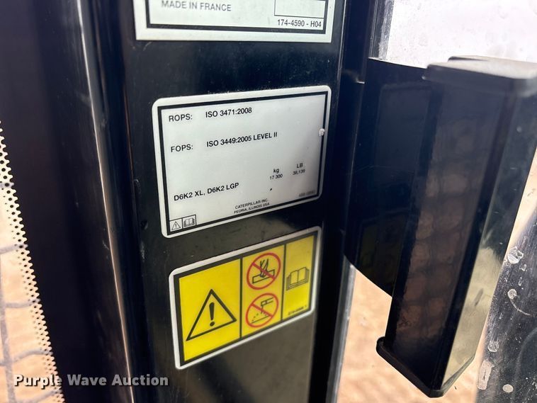 image for item ET7402 2016 Caterpillar D6K2 LGP dozer