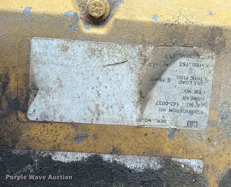 image for item ET7403 2001 Caterpillar CS-563D single drum vibratory roller