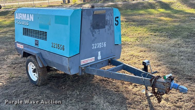 image for item ET7411 2007 Airman PDS185S air compressor
