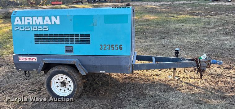 image for item ET7411 2007 Airman PDS185S air compressor