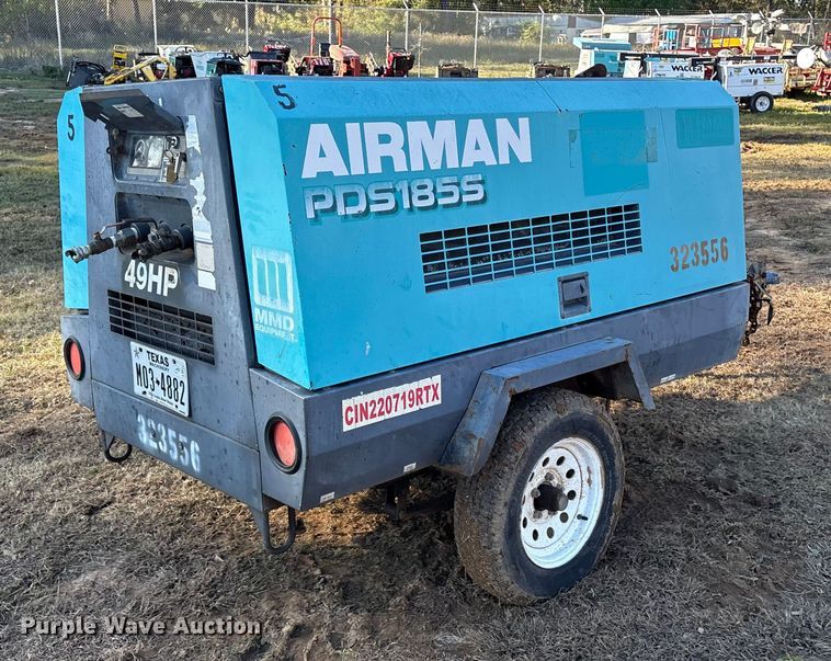 image for item ET7411 2007 Airman PDS185S air compressor