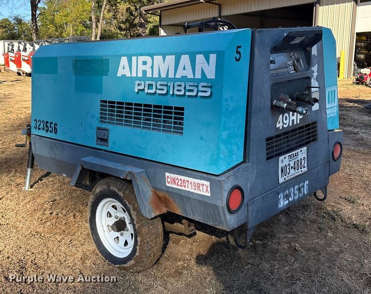 image for item ET7411 2007 Airman PDS185S air compressor