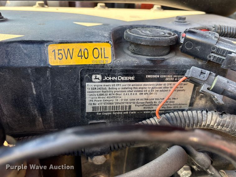 image for item ET7412 2014 Atlas Copco CPS185 JD7 air compressor