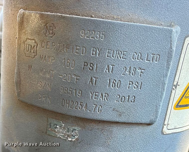 image for item ET7412 2014 Atlas Copco CPS185 JD7 air compressor