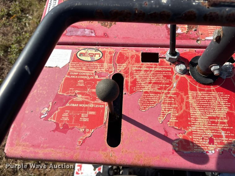 image for item ET7418 2017 Allen AR16 concrete buggy