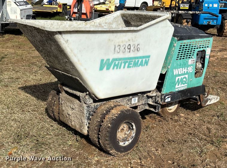 image for item ET7419 2016 Whiteman WBH-16 concrete buggy