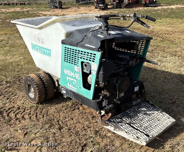 image for item ET7419 2016 Whiteman WBH-16 concrete buggy
