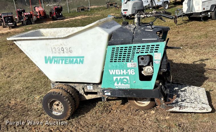 image for item ET7419 2016 Whiteman WBH-16 concrete buggy