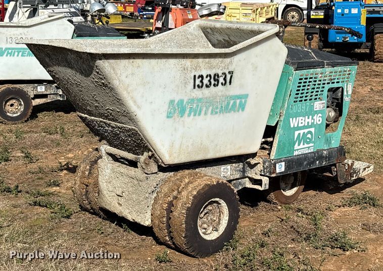 image for item ET7420 2016 Whiteman WBH-16 concrete buggy