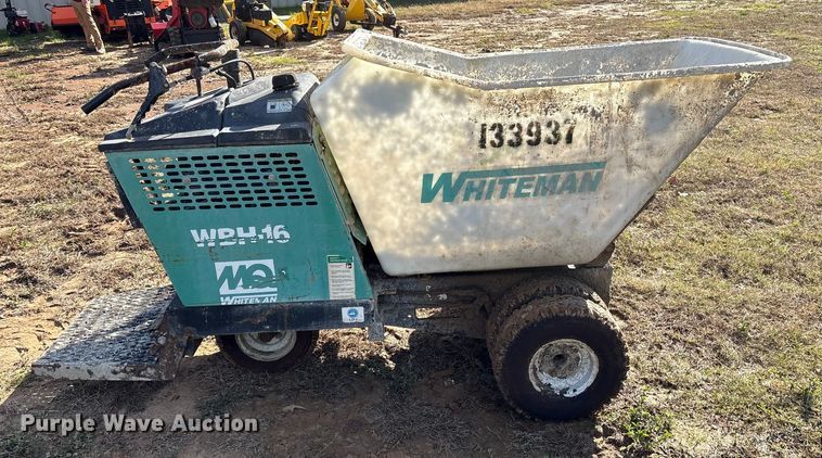 image for item ET7420 2016 Whiteman WBH-16 concrete buggy