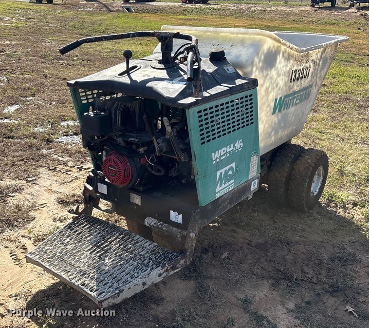 image for item ET7420 2016 Whiteman WBH-16 concrete buggy