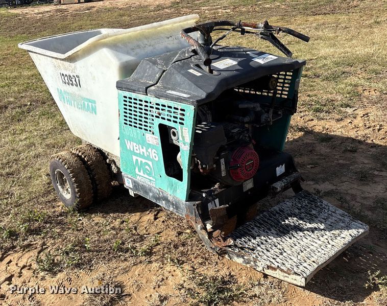 image for item ET7420 2016 Whiteman WBH-16 concrete buggy