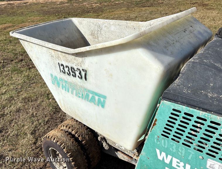 image for item ET7420 2016 Whiteman WBH-16 concrete buggy