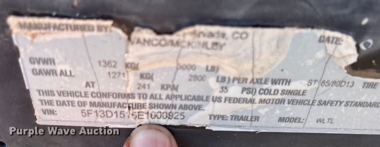 image for item ET7422 2019 Wango WLTL light plant