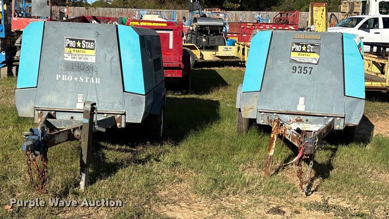 image for item ET7427 (2) Airman PDS185S air compressors