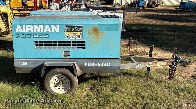 image for item ET7427 (2) Airman PDS185S air compressors