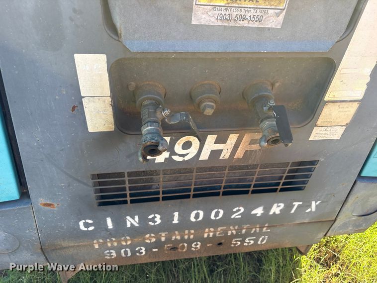 image for item ET7427 (2) Airman PDS185S air compressors