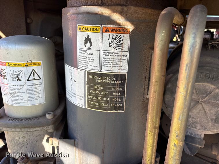 image for item ET7427 (2) Airman PDS185S air compressors