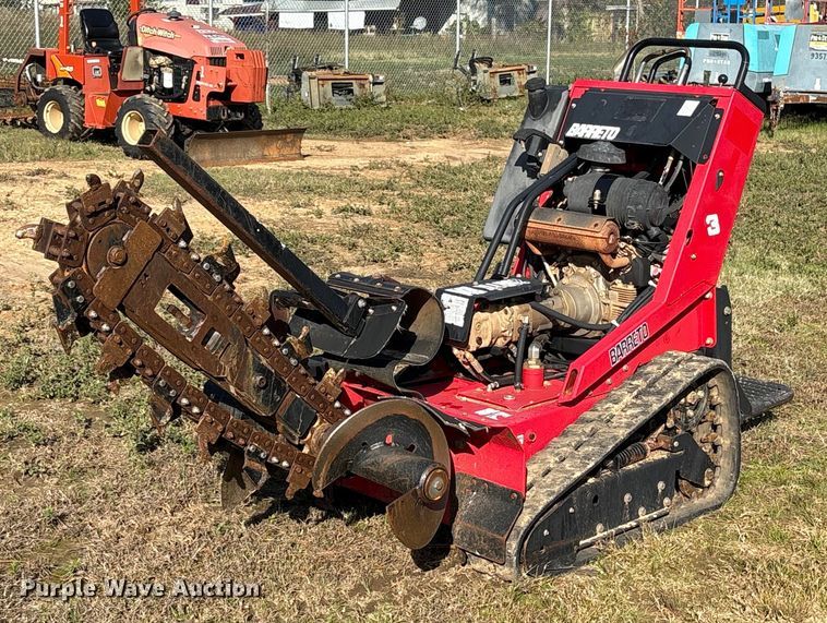 image for item ET7429 2018 Barreto 24RTK trencher