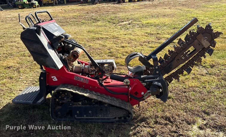 image for item ET7429 2018 Barreto 24RTK trencher