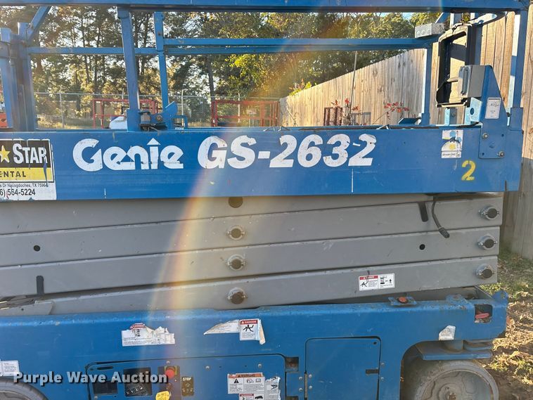 image for item ET7436 Genie GS-2632 scissor lift