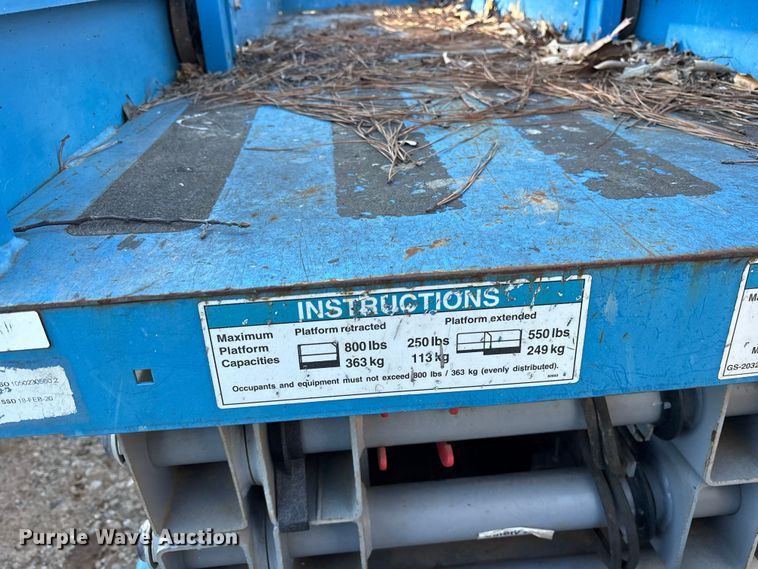 image for item ET7438 (4) Genie GS-2032 scissor lifts